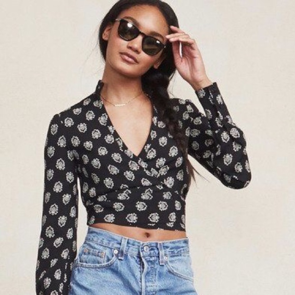 REFORMATION Sally Top Extra Small XS